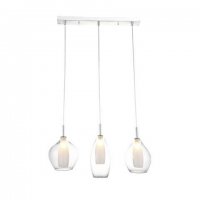 Závěsné svítidlo AZzardo Amber Milano 3 clear AZ3075 G9 3x40W IP20 60cm čiré Závěsné svítidlo AZzardo Amber Milano 3 clear AZ3075 G9 3x40W IP20 60cm čiré
