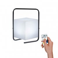 LEUCHTEN DIREKT is JUST LIGHT LED stolní lampa, černá, RGB, bateriové svítidlo, IP44, vč. USB-kabel, dálkový ovladač RGB+3000K LEUCHTEN DIREKT is JUST LIGHT LED stolní lampa, černá, RGB, bateriové svítidlo, IP44, vč. USB-kabel, dálkový ovladač RGB+3000K