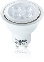TESLA - LED žárovka GU10 5W 230V 345lm 36D 15 000 hod 3000K teplá bílá CRI(Ra) 80 Eco label GU100530-1b TESLA - LED žárovka GU10 5W 230V 345lm 36D 15 000 hod 3000K teplá bílá CRI(Ra) 80 Eco label GU100530-1b