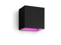 Philips HUE WACA Resonate venkovní nástěnné LED svítidlo 8W 590lm 2000-6500K RGB IP44, černé Philips HUE WACA Resonate venkovní nástěnné LED svítidlo 8W 590lm 2000-6500K RGB IP44, černé