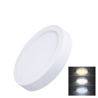 Solight LED mini panel CCT, p�isazen�, 12W, 900lm, 3000K, 4000K, 6000K, kulat� WD170