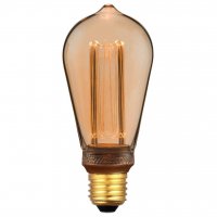 NORDLUX LED ��rovka E27 3,5W ST64 zlat� 2080082758