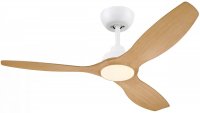 Philips Olas stropn� ventil�tor a sv�tidlo 35W+24W 3000/4300/6500K 132cm b�l� a d�evo
