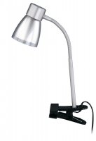 BRILONER Flexibiln� sv�tidlo se svorkou 35 cm 1x E14 40W titan BRI 2687-010P
