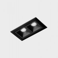 KOHL-Lighting NSES zapu�t�n� sv�tidlo s r�me�kem 75x45 mm �ern� 4 W CRI 90 2700K PUSH
