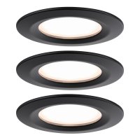 PAULMANN LED vestavné svítidlo Nova Plus Coin základní sada nevýklopné IP44 78mm Coin 3x6W 230V stmívatelné 2700K PAULMANN LED vestavné svítidlo Nova Plus Coin základní sada nevýklopné IP44 78mm Coin 3x6W 230V stmívatelné 2700K