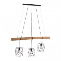 PAUL NEUHAUS Z�v�sn� sv�tidlo, 3-ramenn�, �ern�, 120cm dlouh� LD 15503-18