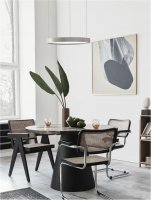 NOVA LUCE závěsné svítidlo PERRINE šampaň stříbrný hliník a akryl LED 30W 230V 3000K IP20 stmívatelné 9345614 NOVA LUCE závěsné svítidlo PERRINE šampaň stříbrný hliník a akryl LED 30W 230V 3000K IP20 stmívatelné 9345614