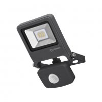 LEDVANCE LED reflektor ENDURA Flood Sensor 10 W 3000 K tmav� �ed� 4058075292154