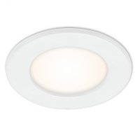 BRILONER LED vestavn� sv�tidlo, pr. 11,5 cm, LED modul, 6W, 600 lm, b�l� BRI 7049-016