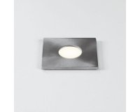 V�PRODEJ VZORKU ASTRO TERRA 28 �tvercov� �esan� ocel 350mA LED 1W 3000K AST 1201004