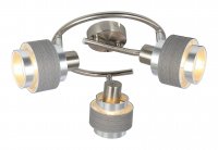 Rabalux bodov� sv�tidlo Basil E14 3X MAX 10W sat�nov� chromov� 5381