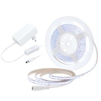 Solight LED COB p�sek, sada s adapt�rem, vyp�na�, 5m, 8W/m, 800lm/m, studen� b�l� WM59-CW