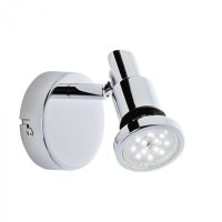 BRILONER LED bodov� sv�tidlo pr. 8 cm 1xGU10 4,8W 400lm chrom BRI 2992-018