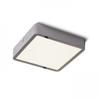 RENDL HUE SQ 17 stropn� �ern� chrom 230V LED 18W 3000K R12811