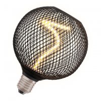 LEDVANCE DECOR LED SPIRAL FILAMENT GLOBE 125 14 BLACK DIM 3.5W 818 E27 4058075840287