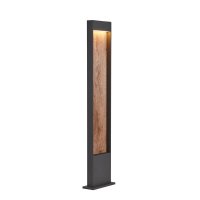 BIG WHITE FLATT POLE 100 Outdoor, stojac� LED sv�tidlo, 3000K, IP65, antracitov�/hn�d� 1002959
