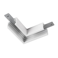 BIG WHITE (SLV) L-spojka mechanick� 48 V TRACK, pro n�stavbovou li�tu standard, vpravo, b�l� 1006578