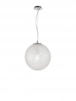 NOVA LUCE závěsné svítidlo FROZEN čiré sklo a akryl uvnitř chromovaný hliník E27 1x12W IP20 bez žárovky 9361743 NOVA LUCE závěsné svítidlo FROZEN čiré sklo a akryl uvnitř chromovaný hliník E27 1x12W IP20 bez žárovky 9361743