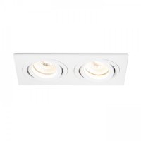 RENDL PASADENA GU10 SQ II z�pustn� b�l� 230V GU10 2x50W R12713