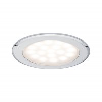 Paulmann LED n�bytkov� vestavn� sv�tidlo kruhov� 2ks sada 2x2,5W chrom 999.20 P 99920