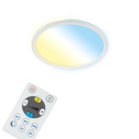 BRILONER CCT sv�tidlo LED panel, pr. 29,3 cm, 18 W, 2400 lm, b�l� BRILO 7058-016