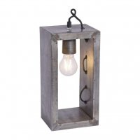 LEUCHTEN DIREKT is JUST LIGHT Stoln� lampa v industri�ln�m stylu v �elezn�m proveden� s patic� E27 LD 11505-77