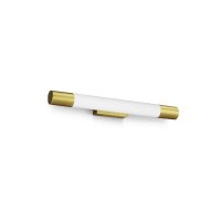 Philips Rover koupelnov� n�st�nn� sv�tidlo LED 5W 450lm 2700K nestm�vateln� 44cm zaoblen� IP44, mosazn�