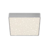 BRILONER LED stropn� sv�tidlo hv�zdn� nebe, 21,2 cm, 16 W, st��brn� BRI 7077-414