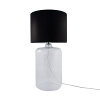 ZUMALINE Stolní lampa AMARSA čirá 5507BK ZUMALINE Stolní lampa AMARSA čirá 5507BK