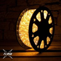 LED kabel teple b�l� FLASH 50m