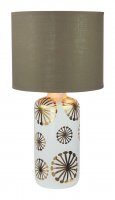 Rabalux stoln� lampa Ginger E27 1x MAX 60W zlat� 6030