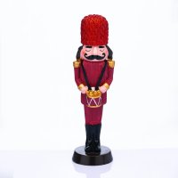 ACA Lighting dekorace louskáček s bubínkem červená 7x6.5x25cm X1525209 ACA Lighting dekorace louskáček s bubínkem červená 7x6.5x25cm X1525209