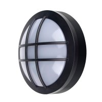 Solight LED venkovn� osv�tlen� kulat� s m��kou, 13W, 910lm, 4000K, IP65, 17cm, �ern� WO753