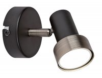 Rabalux bodov� sv�tidlo Konrad GU10 1x MAX 50W matn� �ern� 73011