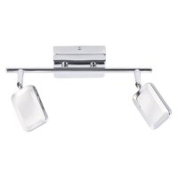 PAUL NEUHAUS LED n�st�nn� sv�tidlo, stropn� sv�tidlo, 2-ramenn�, chrom 3000K LD 11242-17