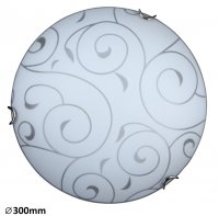 Rabalux stropn� sv�tidlo Harmony Lux E27 1x MAX 60W chromov� �chytky 3852