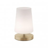 PAUL NEUHAUS LED stolní lampa v matné mosazi s decentním podlouhlým stínítkem na lampu 3000K PN 4146-60 PAUL NEUHAUS LED stolní lampa v matné mosazi s decentním podlouhlým stínítkem na lampu 3000K PN 4146-60