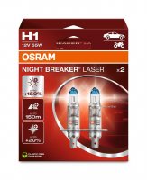 OSRAM H1 12V 55W P14.5s NIGHT BREAKER LASER +150% v�ce sv�tla 2ks 64150NL-2HB