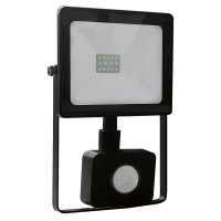 ACA Lighting �ern� SENSOR LED SMD reflektor IP66 10W 4000K 850Lm 230V Ra80 Q1040S