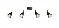 Philips Cleft bodov� sv�tidlo 4x GU10 5W bez zdroje 69,5cm IP20, �ern�