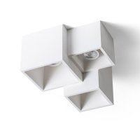 RENDL JACK III stropní sádrová 230V LED GU10 3x5W R13790 RENDL JACK III stropní sádrová 230V LED GU10 3x5W R13790