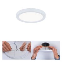 PAULMANN LED vestavné svítidlo Areo VariFit IP44 kruhové 118 6,5W 4.000K bílá 930.35 PAULMANN LED vestavné svítidlo Areo VariFit IP44 kruhové 118 6,5W 4.000K bílá 930.35