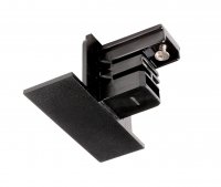 Deko-Light 3-f�zov� kolejnicov� syst�m - D Line DALI koncovka pro vestavnou kolejnici, �ern� 710538