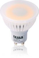 TESLA - LED žárovka CRYSTAL GU10 4W 230V 350lm 2700K teplá bílá 360D White Label GU103827-1 TESLA - LED žárovka CRYSTAL GU10 4W 230V 350lm 2700K teplá bílá 360D White Label GU103827-1