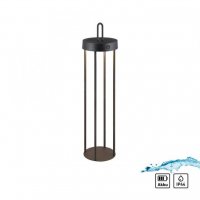 JUST LIGHT LED stolní lampa na baterie černá 50cm dotykový stmívač IP44 zahradní svítidlo 2700K LD 19301-18 JUST LIGHT LED stolní lampa na baterie černá 50cm dotykový stmívač IP44 zahradní svítidlo 2700K LD 19301-18