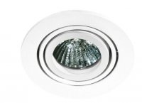 Stropní bodové zápustné svítidlo AZzardo Carlo white AZ0805 GU10 1x50W IP20 10cm bílé Stropní bodové zápustné svítidlo AZzardo Carlo white AZ0805 GU10 1x50W IP20 10cm bílé
