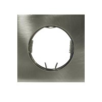 ACA Lighting bodov� sv�tidlo hranat� zapu�t�n� MR16 BS3159 brou�en� nikl BS3159NMMR16