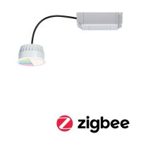 PAULMANN LED Modul vestavn� sv�tidlo Smart Home Zigbee RGBW Coin kruhov� 50mm Coin 5,2W 400lm 230V RGBW sat�n