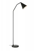 Marksl�jd Funil LED stojac� lampa �ern� 3 krokov� stm�v�n�